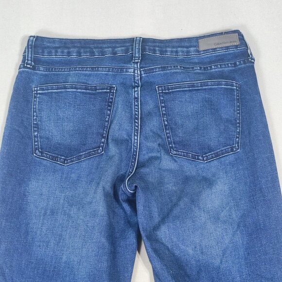 Calvin Klein Jeans women's size 10X30 Ultimate Skinny ink blue colour straight - Picture 4 of 15
